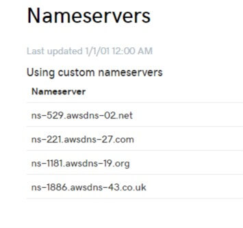Add name servers